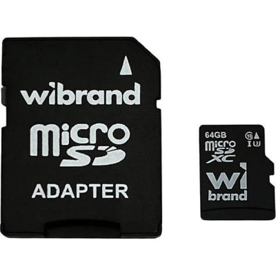 Wibrand 64 GB microSDXC (WICDXU3/64GB-A)