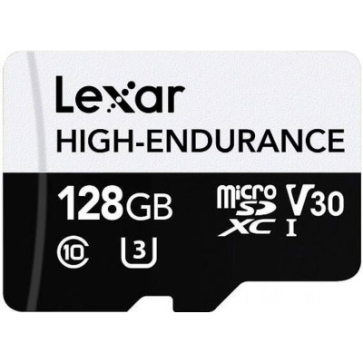 Lexar 128 GB microSDXC High-Endurance (LMSHGED128G-BCNNG)