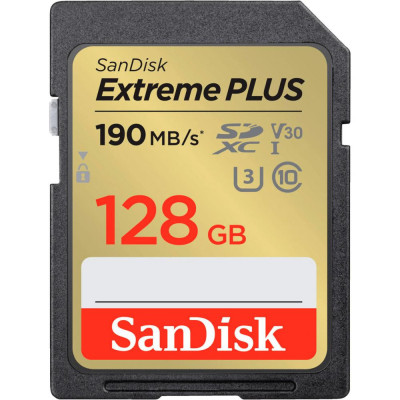 SanDisk Extreme Plus SDXC 128GB (SDSDXWA-128G-GNCIN)