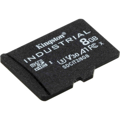 Kingston 8 GB microSDHC UHS-I (U3) V30 A1 Industrial (SDCIT2/8GBSP)