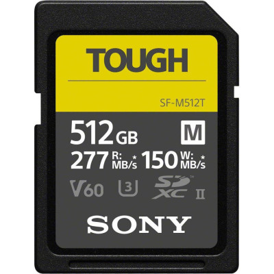 Sony 512 GB SDXC SF-M Series Tough (SFM512T.SYM)