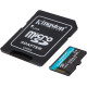 Kingston 1 TB microSDXC Canvas Go! Plus UHS-I U3 V30 A2 Class 10 + Adapter (SDCG4/1TB)