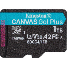 Kingston 1 TB microSDXC Canvas Go! Plus UHS-I U3 V30 A2 Class 10 (SDCG4/1TBSP)