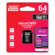 GOODRAM 64 GB microSDXC class 10 UHS-I + SD Adapter M1AA-0640R12