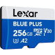 Lexar 256 GB microSDXC Blue Plus (LMSBLPL256G-BNANG)