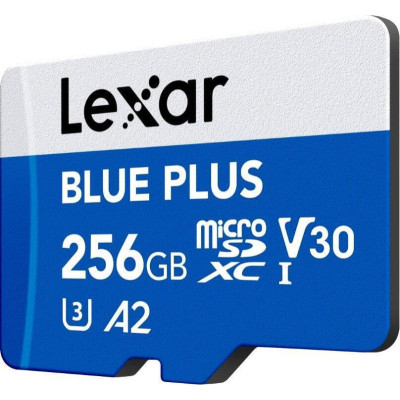 Lexar 256 GB microSDXC Blue Plus (LMSBLPL256G-BNANG)