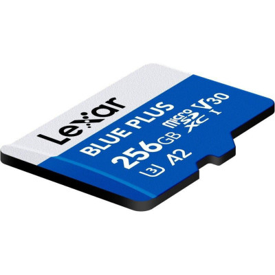 Lexar 256 GB microSDXC Blue Plus (LMSBLPL256G-BNANG)
