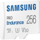 Samsung 256 GB microSDXC Class 10 UHS-I U3 V30 Pro Endurance + SD adapter MB-MJ256KA