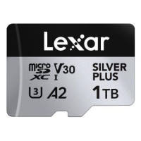 Lexar 1 TB microSDXC Professional Silver Plus UHS-I U3 V30 A2 Class 10 (LMSSIPL001T-BNANG)