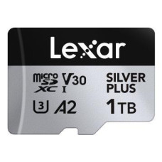 Lexar 1 TB microSDXC Professional Silver Plus UHS-I U3 V30 A2 Class 10 (LMSSIPL001T-BNANG)