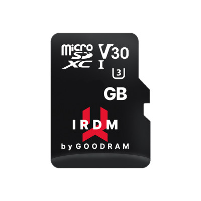 GOODRAM 128 GB microSDXC UHS-I U3 V30 IRDM + SD adapter IR-M3AA-1280R12