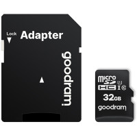 GOODRAM 32 GB microSDHC class 10 UHS-I + SD Adapter M1AA-0320R12