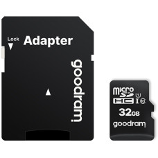 GOODRAM 32 GB microSDHC class 10 UHS-I + SD Adapter M1AA-0320R12