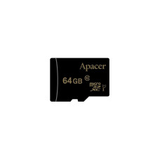 Apacer 64 GB microSDXC Class 10 UHS-I AP64GMCSX10U1-RA