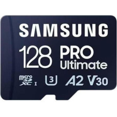 Samsung 128 GB Pro Ultimate microSDXC Class 10 UHS-I U3 A2 + Reader (MB-MY128SB/WW)