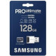 Samsung 128 GB Pro Ultimate microSDXC Class 10 UHS-I U3 A2 + Reader (MB-MY128SB/WW)