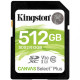 Kingston 512 GB SDXC Class 10 UHS-I U3 Canvas Select Plus SDS2/512GB