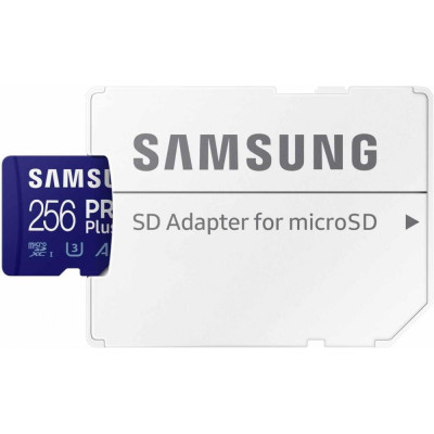 Samsung 256 GB microSDXC UHS-I U3 V30 A2 PRO Plus 2023 (MB-MD256SA)