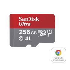 SanDisk 256GB Ultra microSD Memory Card for Chromebook (SDSQUAC-256G-GN6FA)