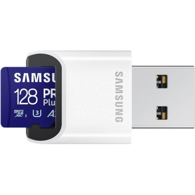 Samsung 128 GB UHS-I U3 V30 A2 Class 10 PRO Plus (MB-MD128SB/WW)