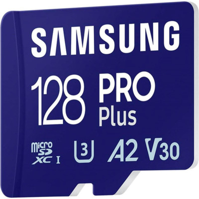 Samsung 128 GB UHS-I U3 V30 A2 Class 10 PRO Plus (MB-MD128SB/WW)