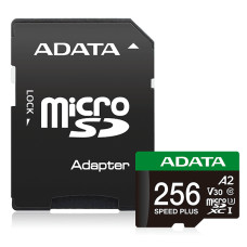 ADATA 256 GB microSDXC Speed Plus (UD256GUI3V30A2SP-RA1)