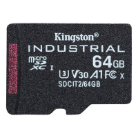 Kingston 64 GB microSDXC UHS-I (U3) V30 A1 Industrial (SDCIT2/64GBSP)