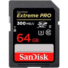 SanDisk 64 GB SDXC Class 10 UHS-II U3 V60 Extreme Pro (SDSDXEP-064G-GN4IN)