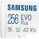 Samsung 256 GB microSDXC Class 10 UHS-I U3 EVO Plus + SD Adapter (MB-MC256SA)