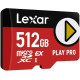 Lexar 512 GB microSDXC PLAY PRO Express (LMSXPS0512G-BNNNG)