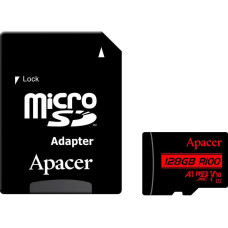 Apacer 128GB MicroSDHC UHS-I Class 10 + SD adapter (AP128GMCSX10UB-R)