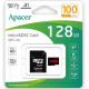 Apacer 128GB MicroSDHC UHS-I Class 10 + SD adapter (AP128GMCSX10UB-R)