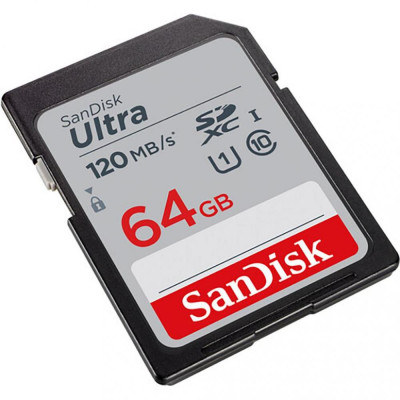 SanDisk 64 GB SDXC UHS-I Ultra SDSDUN4-064G-GN6IN