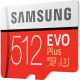 Samsung 512 GB microSDXC Class 10 UHS-I U3 EVO Plus + SD Adapter MB-MC512HA