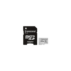 Transcend 256 GB microSDXC UHS-I U3 300S + SD Adapter TS256GUSD300S-A