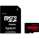 Apacer 64 GB MicroSDHC UHS-I Class 10 + SD adapter (AP64GMCSX10UB-R)