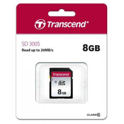 Transcend 8 GB SDHC Class 10 300S TS8GSDC300S