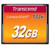 Transcend 32 GB 133X CompactFlash Card TS32GCF133