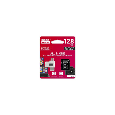 GOODRAM 128 GB microSDXC class 10 UHS-I All-in-One M1A4-1280R12