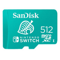 SanDisk 512 GB microSDXC для Nintendo Switch SDSQXAO-512G-GNCZN