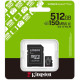 Kingston 512 GB microSDXC Canvas Select Plus Gen3 + SD-Adapter SDCS3/512GB