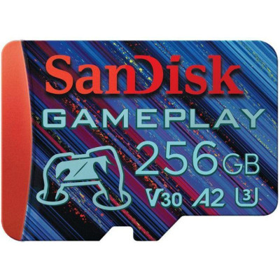 SanDisk 256 GB microSDXC GamePlay (SDSQXAV-256G-GN6XN)
