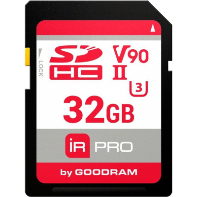 GOODRAM 32 GB SDHC UHS-II U3 IRDM PRO IRP-S9B0-0320R11