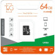 T&G 64 GB microSDXC Class 10 UHS-I (U3) TG-64GBSDU3CL10-00