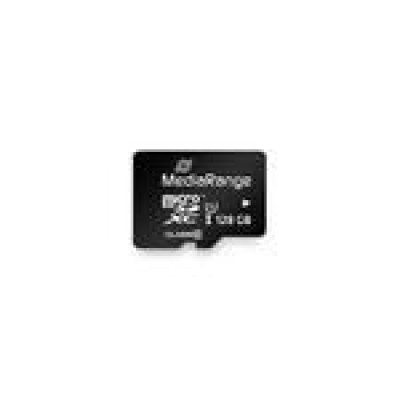 MediaRange 128 GB microSDXC Class 10 UHS-I + SD Adapter MR945