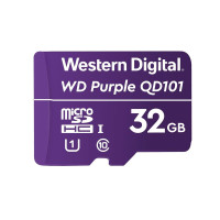 WD 32 GB microSDHC UHS-I Class 10 Purple QD101 WDD032G1P0C