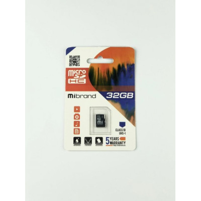 Mibrand 32 GB microSDHC Class 10 UHS-I (U3) MICDHU3/32GB