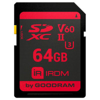 GOODRAM 64 GB SDXC UHS-II U3 IRDM IR-S6B0-0640R11