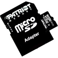 PATRIOT 32 GB microSDHC class 10 + SD Adapter PSF32GMCSDHC10