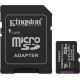 Kingston 256 GB microSDXC Canvas Select Plus Gen3 + SD-adapter SDCS3/256GB